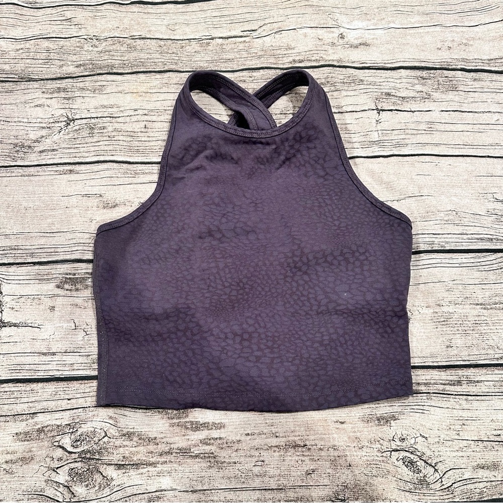 Beyond Yoga Purple Crop Top